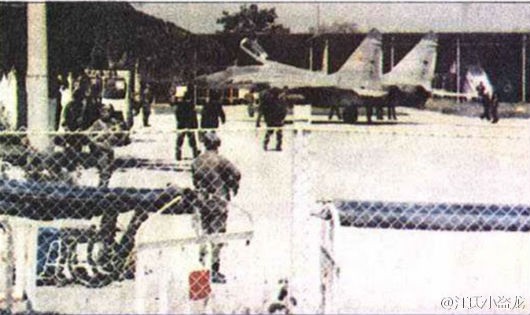 Chiếc Mig-29 của Custody tại căn cứ không quân Thổ Nhĩ Kỳ được canh giữ cẩn mật
