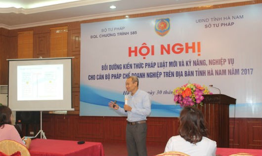 Hội nghị bồi dưỡng nghiệp vụ pháp chế