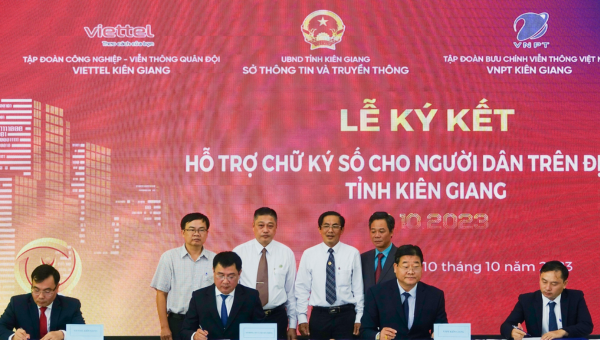 Nhiều kết quả nổi bật trong chuyển đổi số ở Kiên Giang 