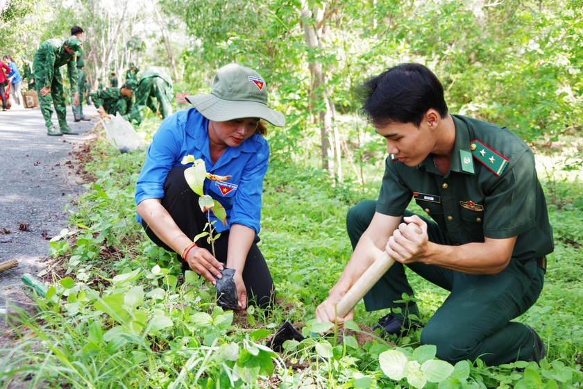 BĐBP An Giang ra quân chiến dịch “Thanh niên tình nguyện Hè” năm 2024