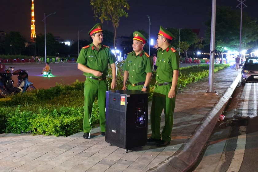 Công an Nam Định 'ra quân' tuyên truyền phòng, chống tội phạm