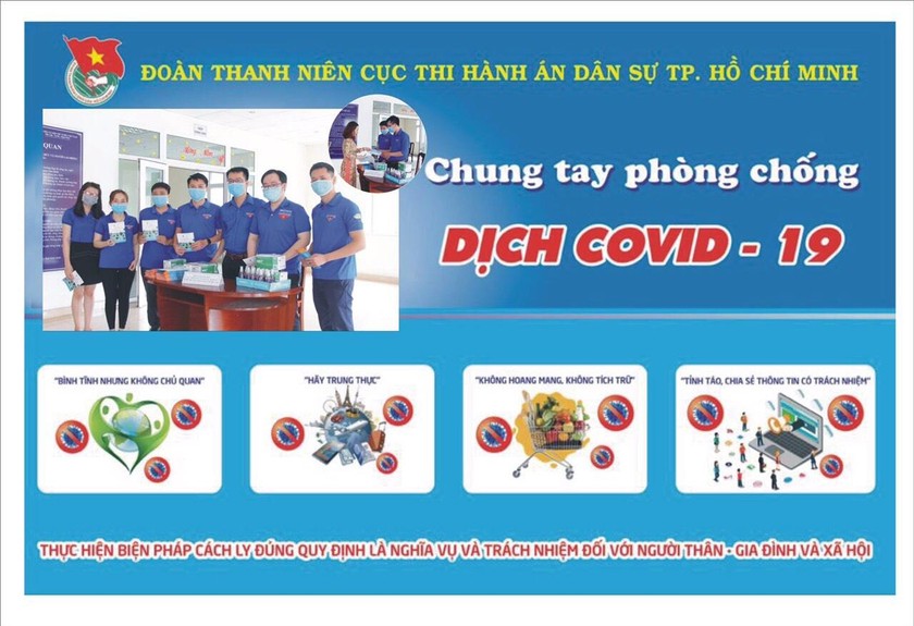 Cục Thi hành án dân sự TP.HCM: Thực hiện nghiêm việc phòng chống dịch Covid-19