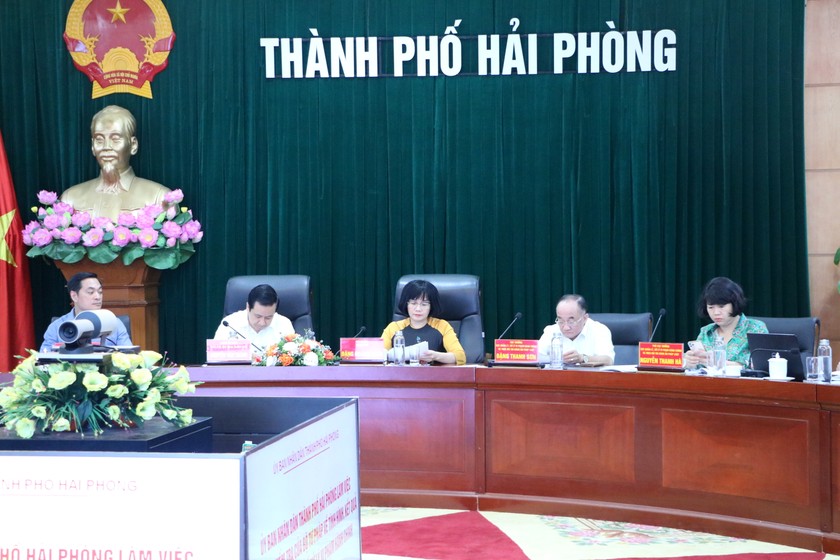 Thứ trưởng Đặng Hoàng Oanh: Hải Phòng quan tâm, bổ sung ngân sách để thực hiện tốt hơn xử lý vi phạm hành chính