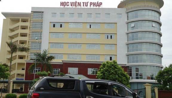 Học viện Tư pháp tuyển sinh lớp đào tạo chung nguồn thẩm phán, Kiểm sát viên, Luật sư