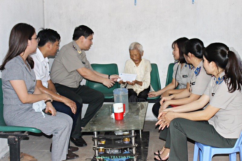Cục Thi hành án dân sự tỉnh Vĩnh Phúc: Không để ai bị bỏ lại phía sau