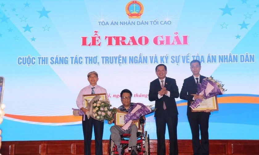 TANDTC trao giải cuộc thi sáng tác thơ, truyện ngắn và ký sự