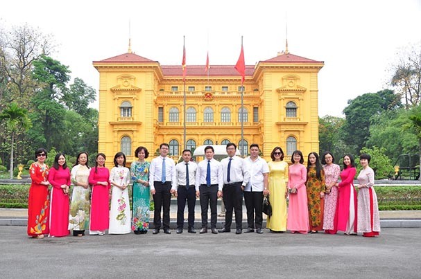 Tập thể Vụ Hợp tác quốc tế.