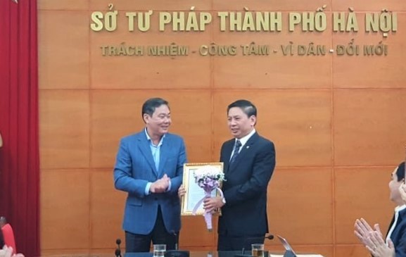 Sở Tư pháp Hà Nội có tân Phó Giám đốc