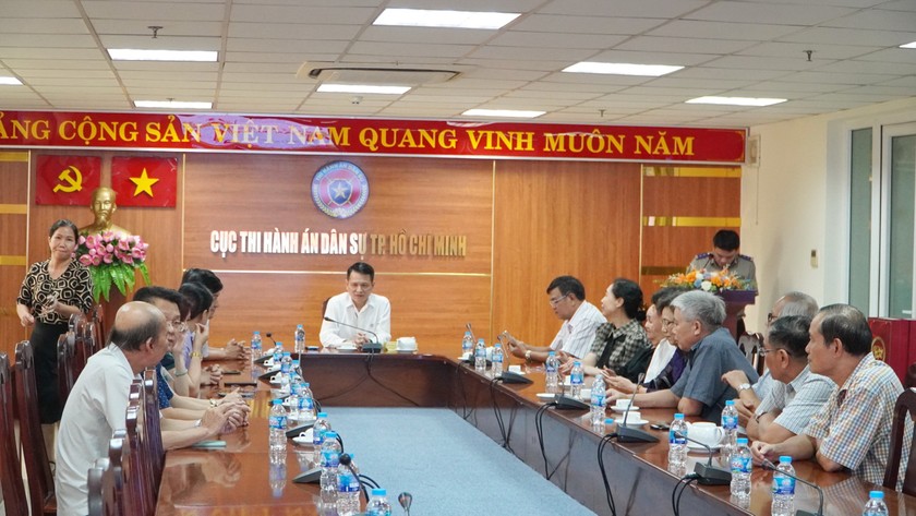 Cục Thi hành án dân sự TP.HCM: Gặp mặt cán bộ hưu trí nhân dịp Xuân Quý Mão 2023