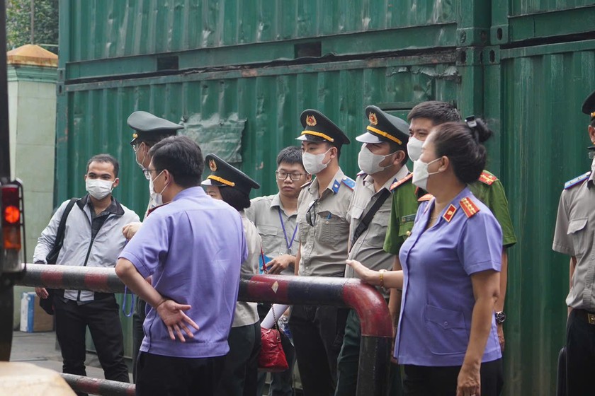 Cưỡng chế THADS tại TP.Hồ Chí Minh, ảnh Cẩm Tú