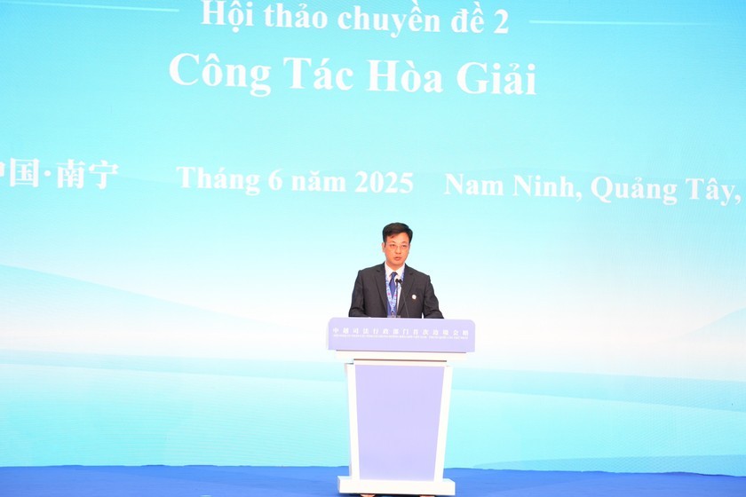 Ông Trương Huy Huân, Giám đốc Sở Tư pháp Hà Giang