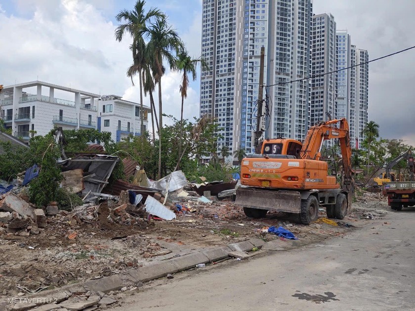 UBND quận Lê Chân đã triển khai phương án cưỡng chế di dời dân an toàn