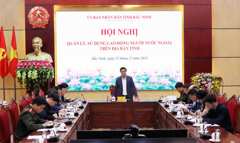 Hội nghị quản lý, sử dụng lao động người nước ngoài trên địa bàn tỉnh Bắc Ninh (ảnh minh họa)