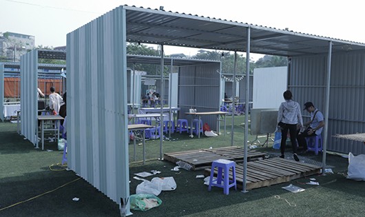 Khốn khổ vì thuê gian hàng ở Hội chợ Container