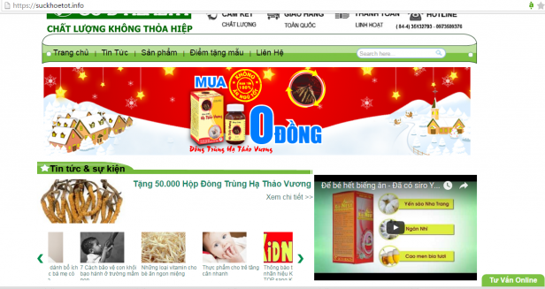 Nhiều nghi vấn trong hoạt động quảng cáo TPCN của công ty Sức khỏe tốt