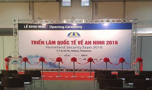 Hà Nội: Khai mạc Triển lãm Quốc tế về An ninh 