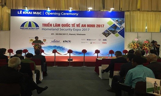 Khai mạc Triển lãm quốc tế về an ninh 2017