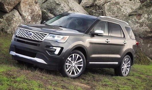 Dòng xe Ford Explorer cũng bị triệu hồi