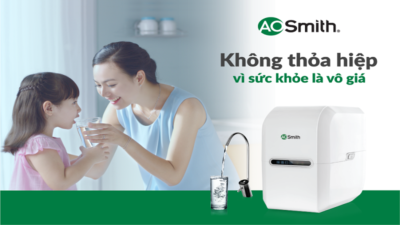 A.O. Smith: Không thỏa hiệp để bảo vệ sức khỏe người tiêu dùng