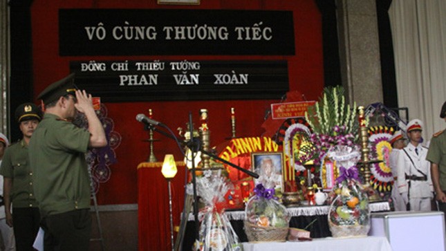 Trang trọng lễ truy điệu người cận vệ của Bác Hồ