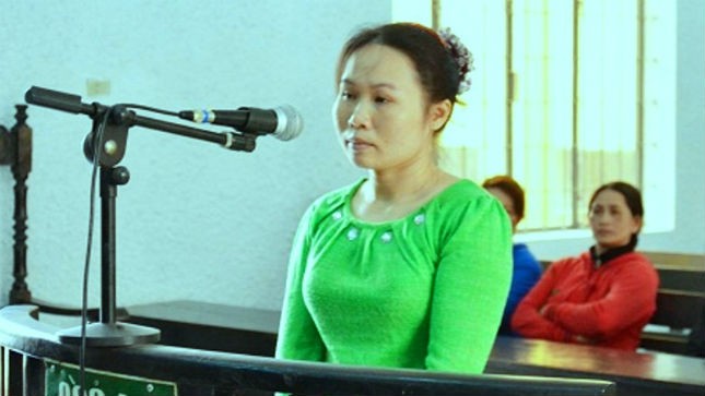 Bị cáo Trần Hà Lan Anh.