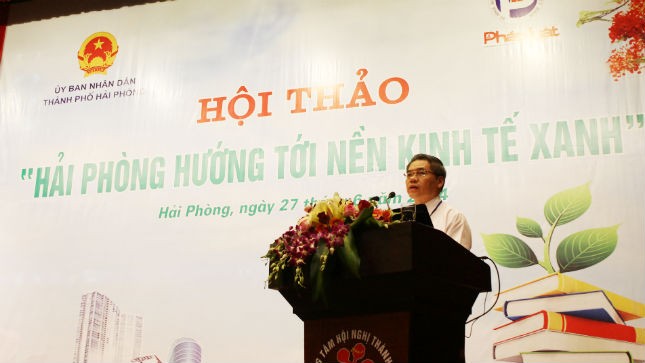 ông Đinh Trung Tụng, Bí thư Đảng ủy, Thứ trưởng thường trực Bộ Tư pháp phát biểu tại Hội thảo