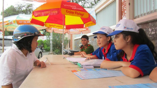 "Tiếp sức mùa thi" tư vấn cho phụ huynh