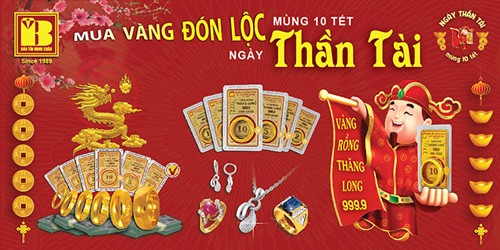 Ngày vía thần Tài, mua vàng để cả năm rủng rỉnh?