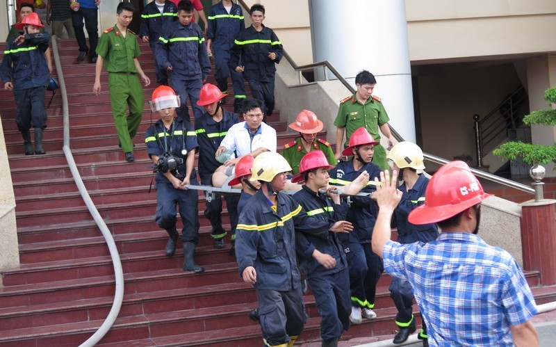 Cháy đài Hải Phòng, một người tử nạn