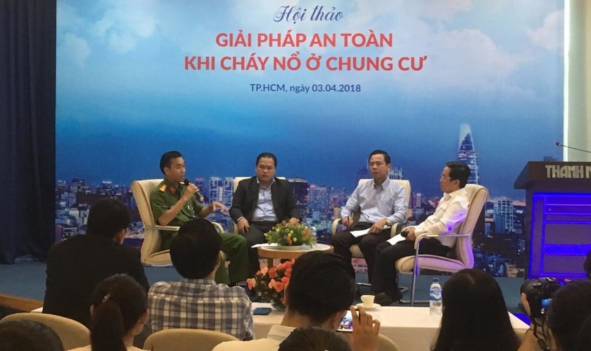 “Giải pháp an toàn khi cháy nổ chung cư”