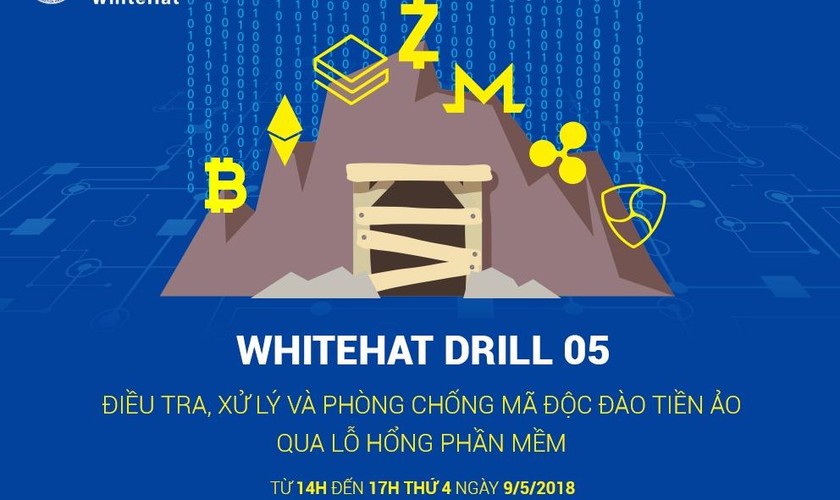 Diễn tập miễn phí chống mã độc đào tiền ảo quy mô toàn quốc