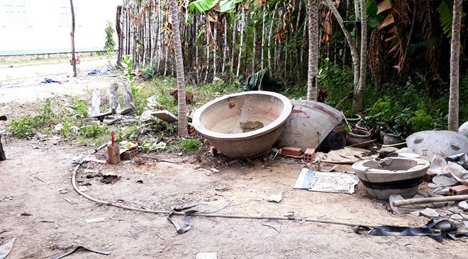 Hiện trường vụ án.