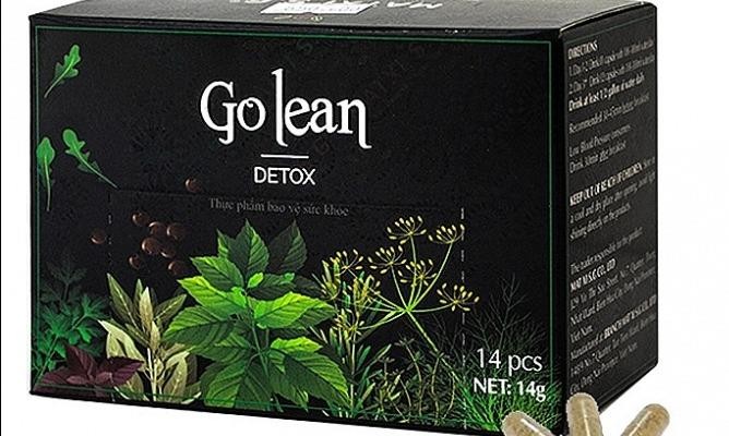 Thu hồi 2 lô sản phẩm Go Lean Detox