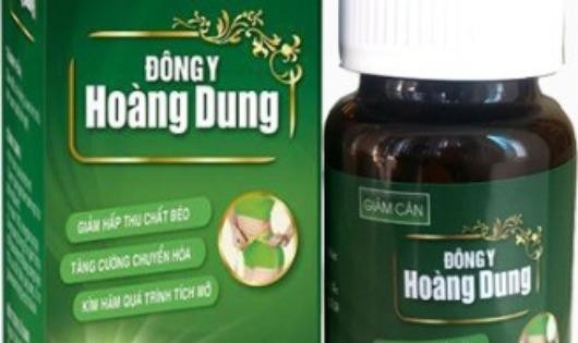 'Đông y Hoàng Dung'  không được cấp giấy an toàn thực phẩm