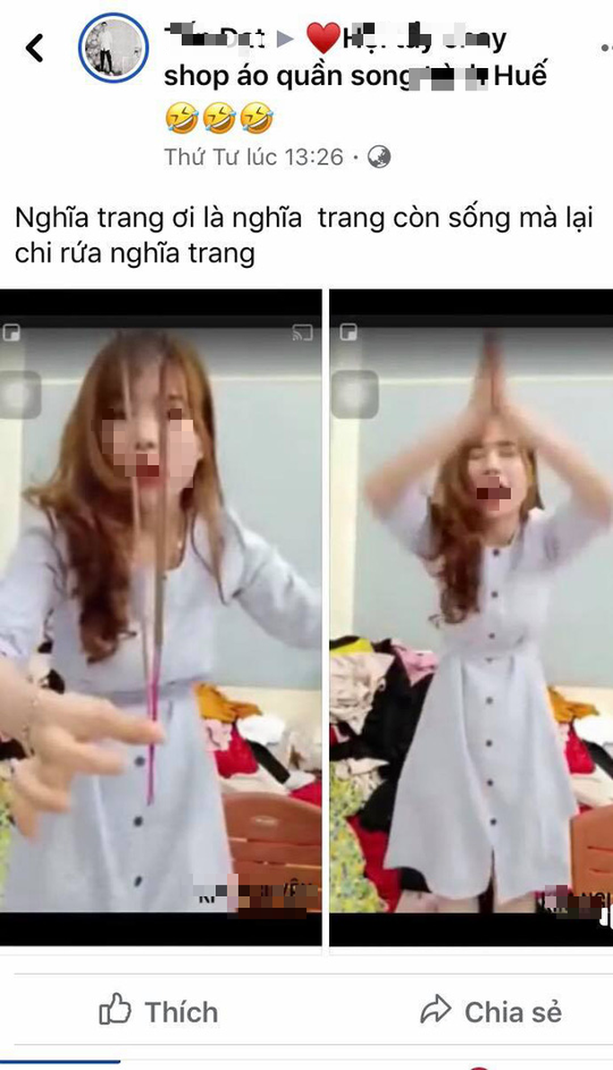 Chủ shop quần áo livestream “gọi vong”, chửi bới khách hàng bị mời làm việc - Ảnh 2. Chủ shop quần áo livestream “gọi vong”, chửi bới khách hàng bị mời làm việc - Ảnh 2.