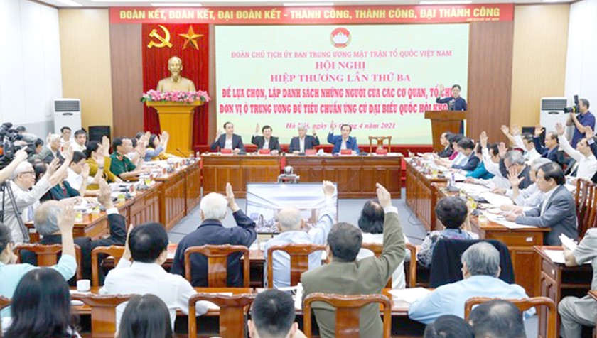 Giới thiệu người ứng cử Đại biểu Quốc hội:  Rà soát kỹ lưỡng, thận trọng