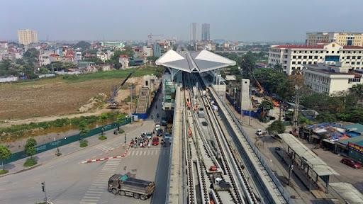 Tuyến ĐSĐT Nhổn - ga Hà Nội khó vận hành đúng tiến độ do gặp nhiều vướng mắc.