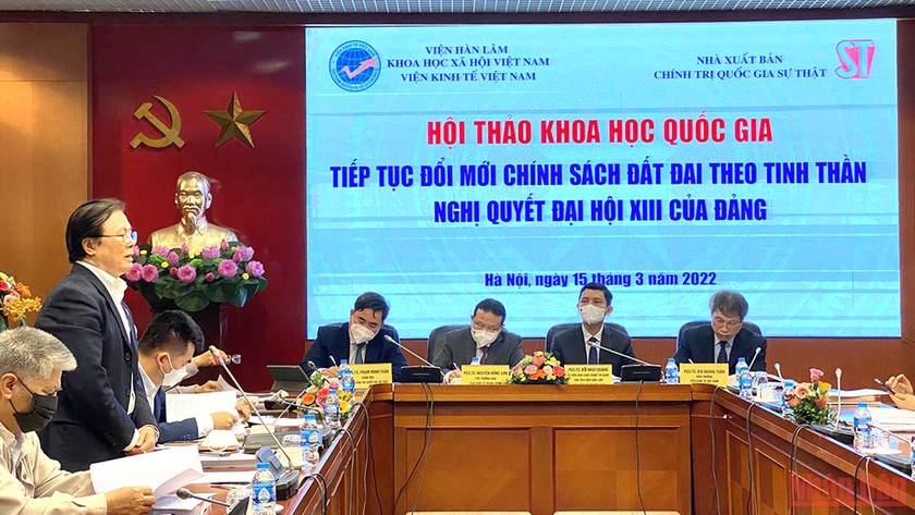 Quang cảnh hội thảo