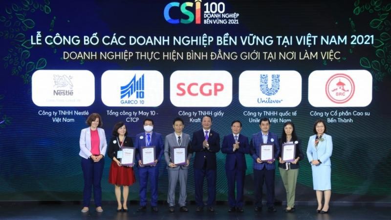 Vinh danh 5 doanh nghiệp tiên phong trong thực hiện bình đẳng giới tại nơi làm việc.