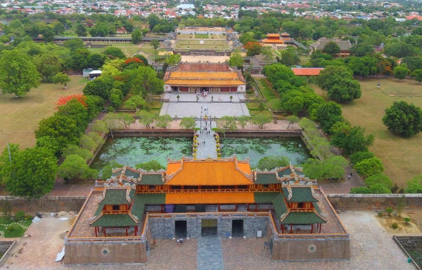 Quần thể Di tích Cố đô Huế được UNESCO công nhận là Di sản Văn hóa thế giới năm 1993.