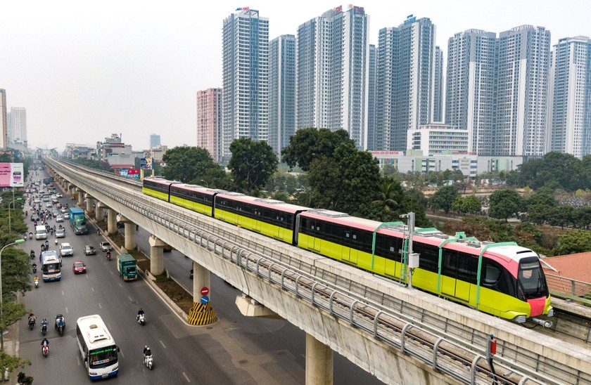 Từ 5/12, chạy thử tàu metro Nhổn - ga Hà Nội 