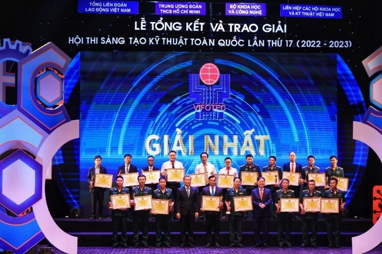 84 giải pháp đoạt giải Hội thi sáng tạo kỹ thuật toàn quốc