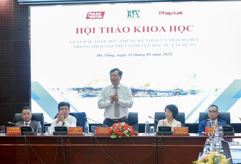 Hội thảo “Luật Đấu thầu 2023 – Kỳ vọng và Thách thức đối với lĩnh vực đầu tư xây dựng”