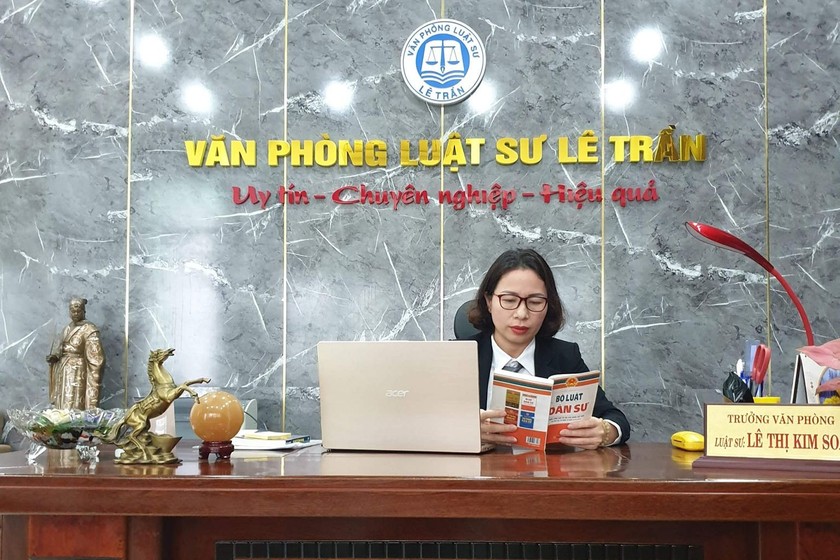 Luật sư Lê Thị Kim Soa.