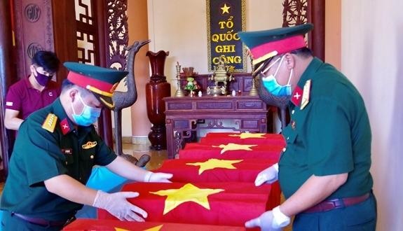 Gia Lai: Đón 16 bộ hài cốt liệt sĩ từ Campuchia về nước