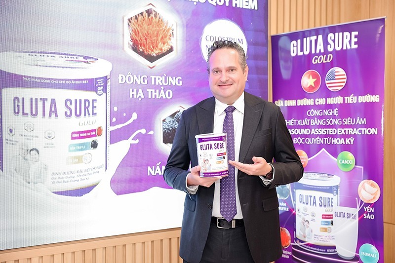 Gluta Sure bổ sung dinh dưỡng an toàn và lành mạnh.