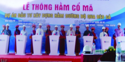 Thông hầm Cổ Mã sớm hơn 3,5 tháng