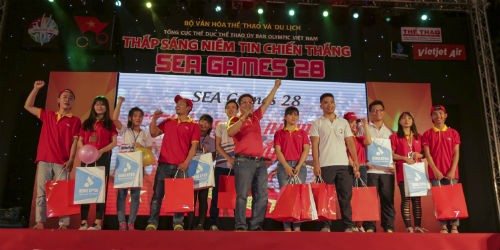 Vietjet đồng hành cùng Sea Games 28  tại Việt Nam và Singapore