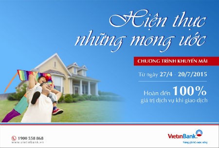 Hiện thực những mong ước cùng VietinBank