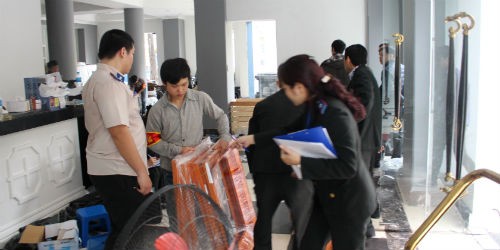Một buổi cưỡng chế thi hành án